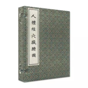 正版人体经穴脏腑图 中医古籍出版社 中医古籍孤本大全 中医学古籍研究线装书