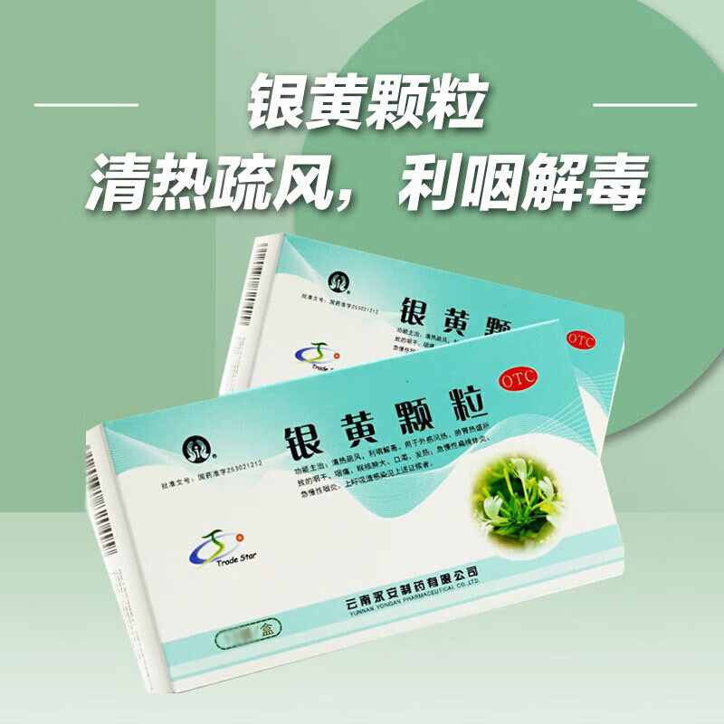 【永青】银黄颗粒4g*10袋/盒
