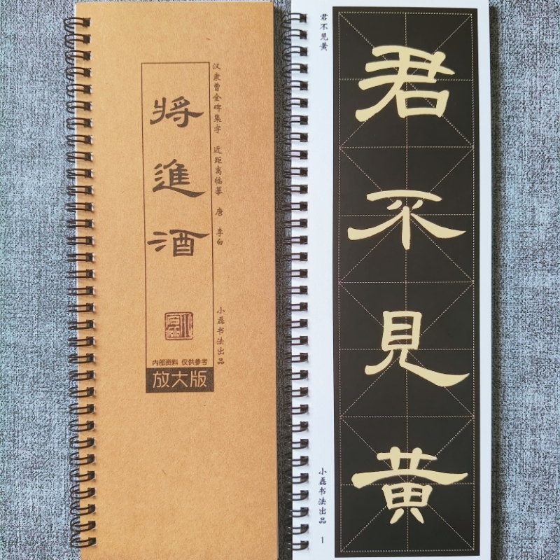 曹全碑集字【将敬酒】隶书入门毛笔字近距离临摹字卡