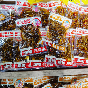 菜鸟联萌猪耳丝真空熟食辣味猪耳朵丝即食猪耳尖追剧休闲解馋零食
