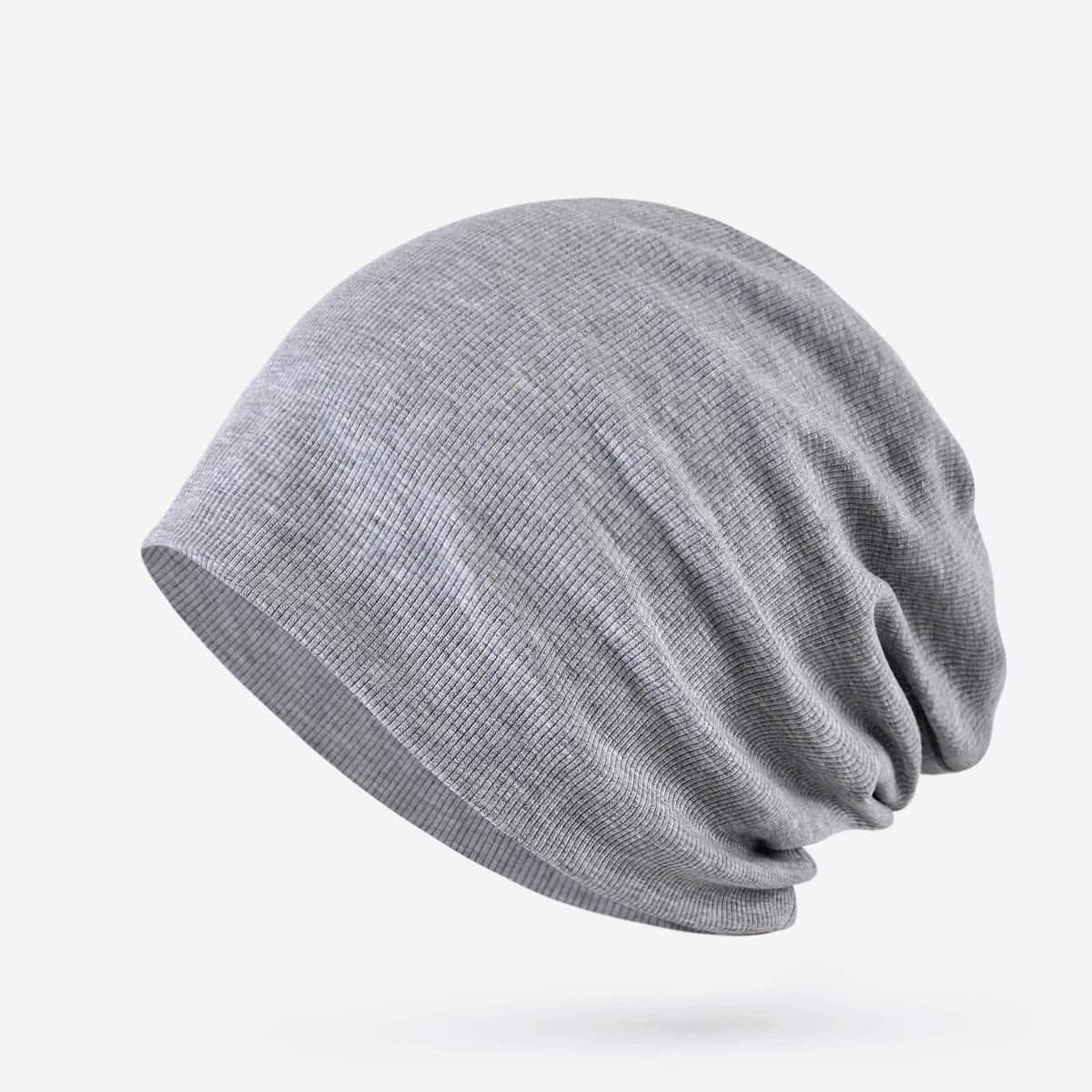 针织棉包头帽秋冬纯棉帽子男士户外冷帽保暖套头帽女光头睡帽专用