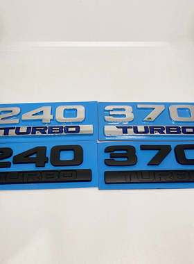 适用本田CR-V皓影URV冠道车标 240 370TURBO车尾标志英文标亚黑色