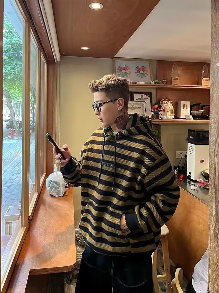 大码300斤立体键盘设计连帽卫衣