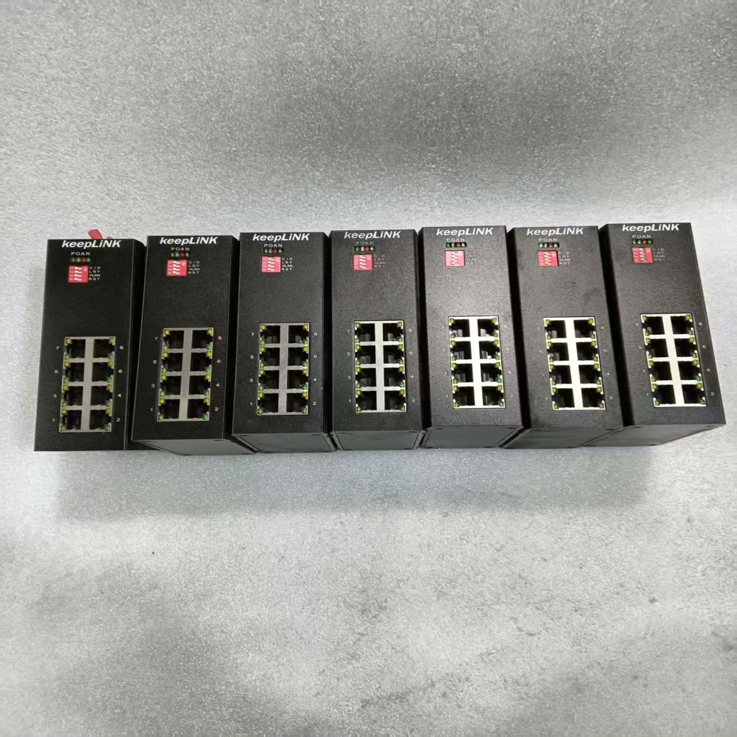 议价议价keepLINK 工业级以太网交换机8口百兆非管理型KP-