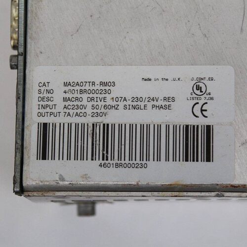 议价议价BALDOR MA2A07TR-RM03 Servo Drive