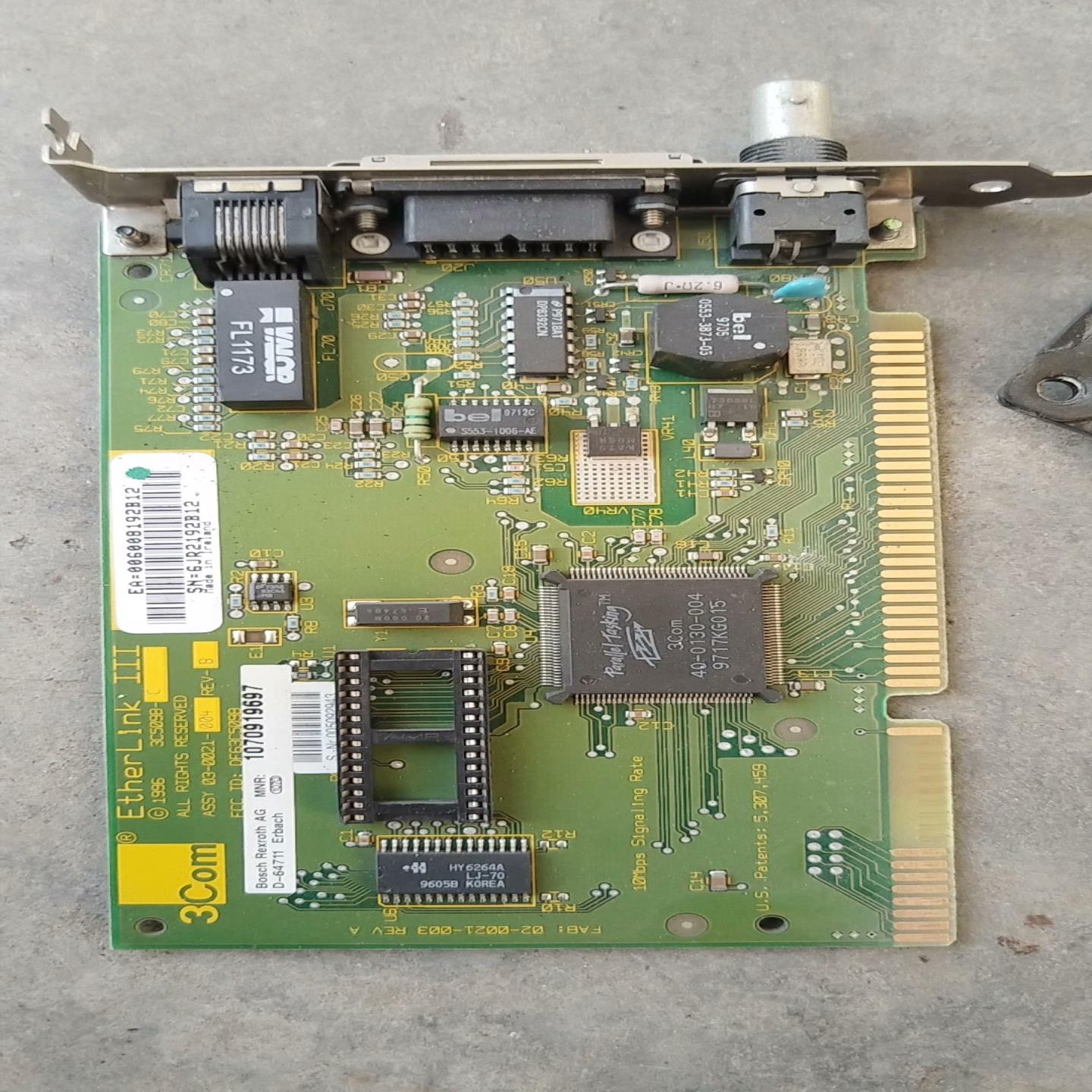 议价议价3Com EtherLink III网卡型号3C509B-议价