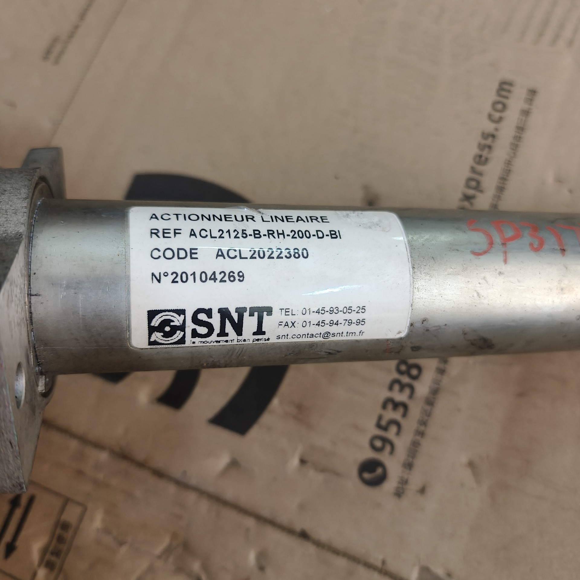 议价议价SNT电动线性执行器ACL2125-B-RH-200-D-B