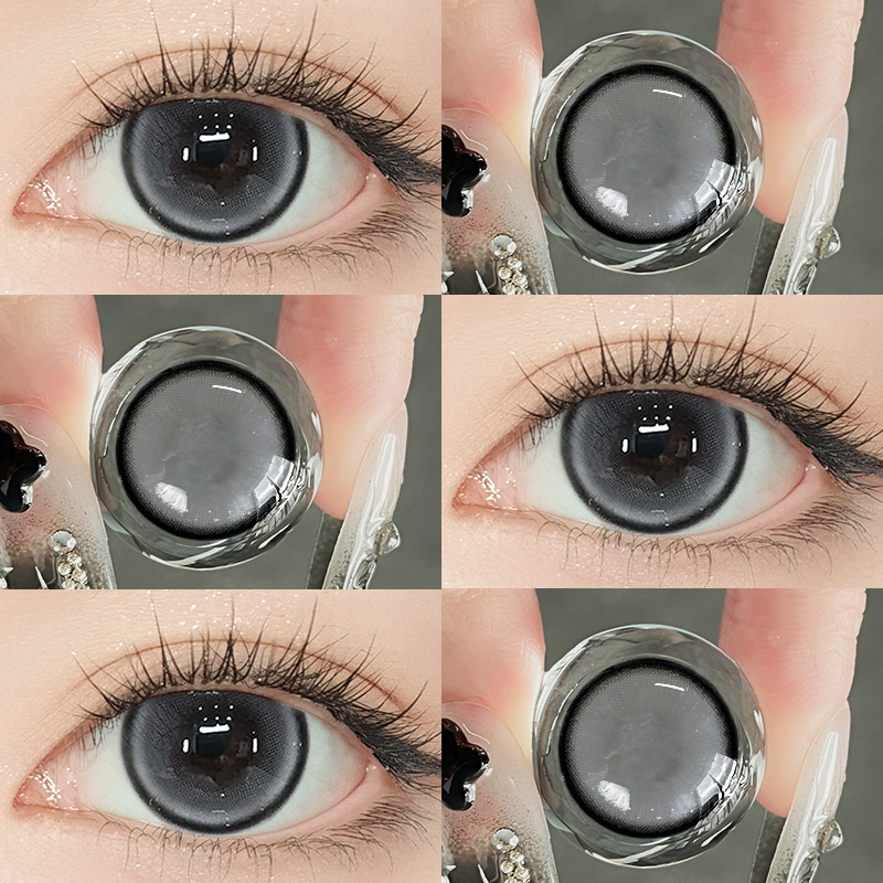 OVOLOOK小狗美瞳日抛大小直径混血自然款婚纱照隐形眼镜官方正品H