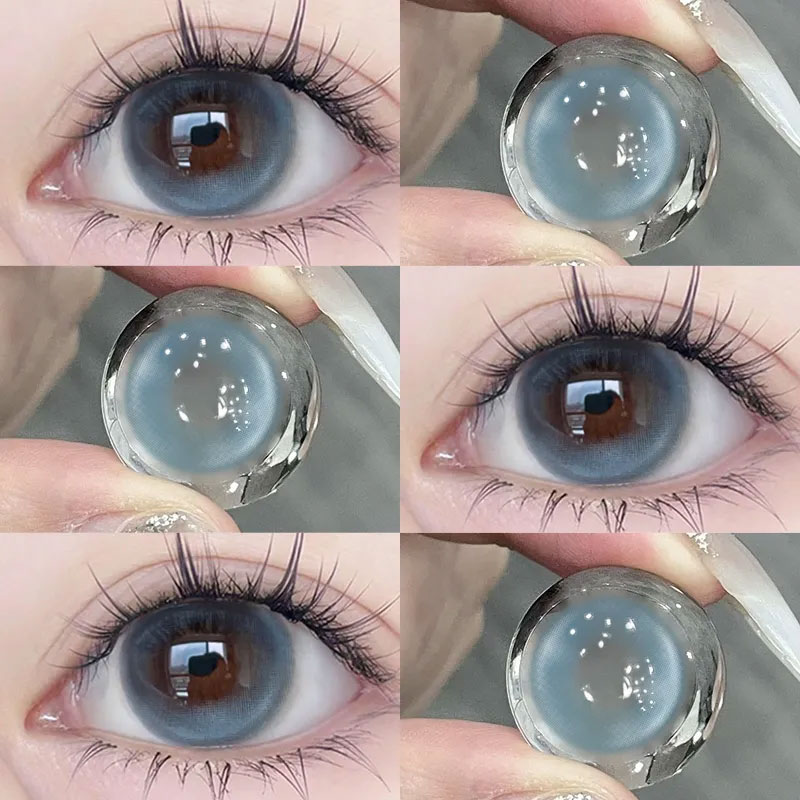 OVOLOOK梦入甜芯美瞳半年抛大小直径近视隐形眼镜正品官方旗舰店F