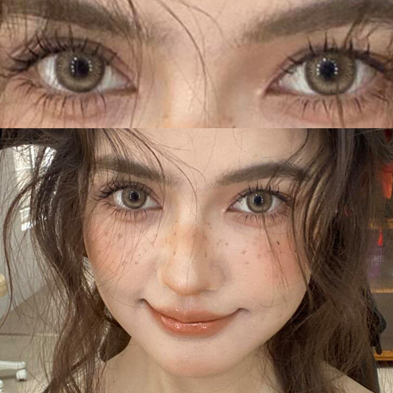 三明治工艺美瞳半年抛，上眼舒适