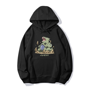 班基拉斯精灵宝可梦联名动漫二次元周边连帽卫衣套头上衣外套帽衫