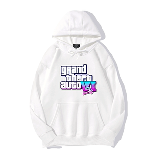 GTA6侠盗猎车手游戏周边R星steam连帽卫衣宽松男女上衣服外套帽衫