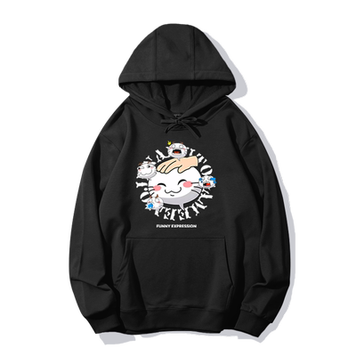 火影忍者手游决斗场表情连帽卫衣