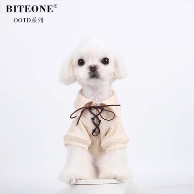 猫咪狗狗衣服秋冬内搭比熊雪纳瑞