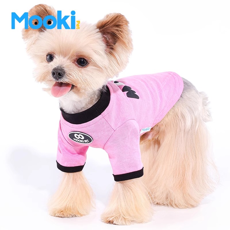 mookipet泰迪狗狗衣服春秋宠物小型犬比熊雪纳瑞猫咪博美春装