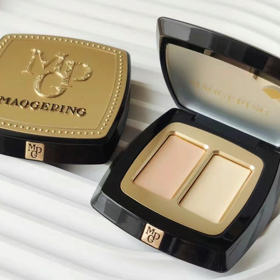 毛戈平双色遮瑕膏小样0.6g送刷！