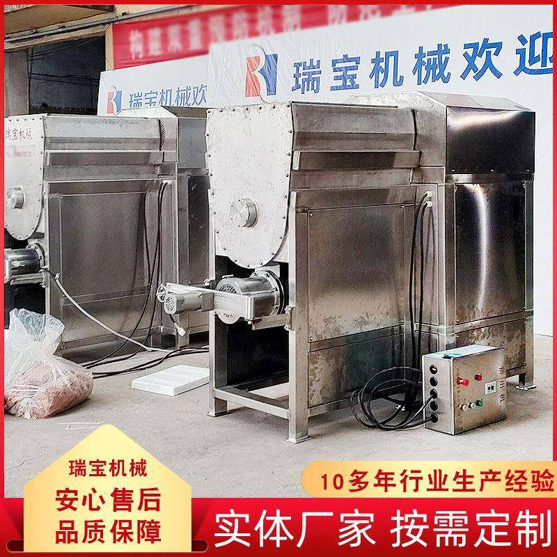 厂家 鸡架骨肉分离机 鸡架肉泥挤出机 宠物食品加工设备