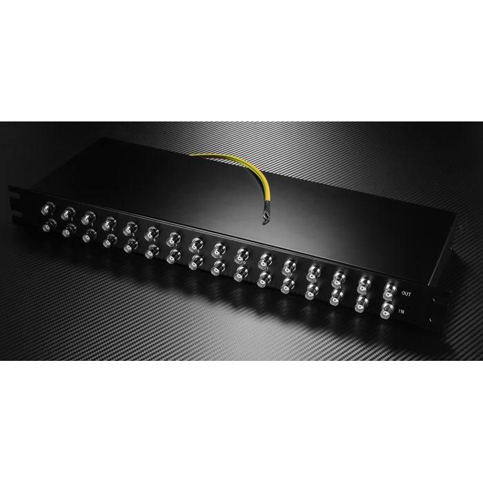 机架式16路视频信号防雷器 16路机架式视频避雷器 录像机防雷器