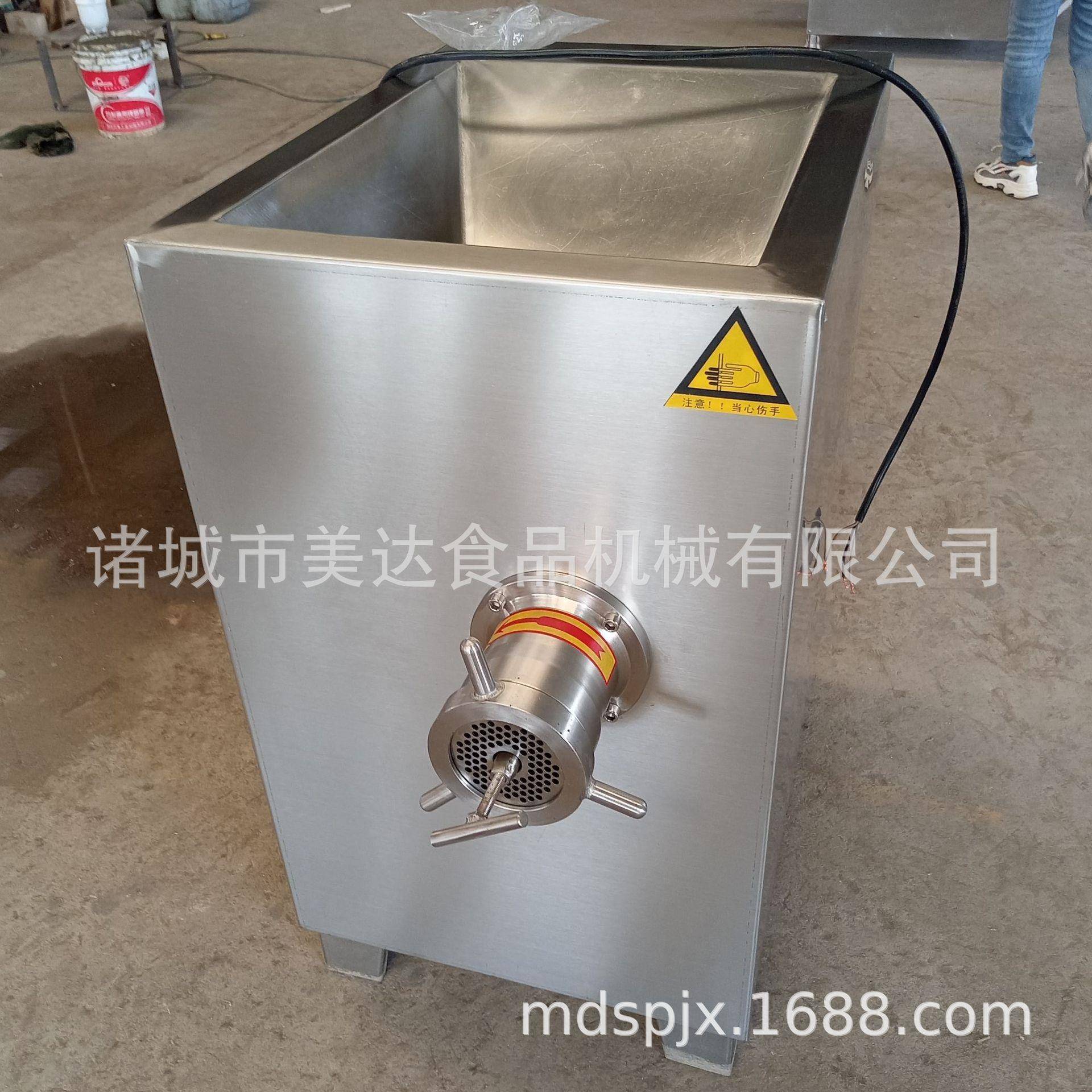冻肉绞肉机商用大功率电动不锈钢碎肉打肉绞馅机 冻肉灌肠绞碎机