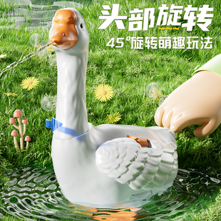 狮头鹅/羊驼吐口水滋水枪机械连发玩具儿童户外夏日戏水幼儿园