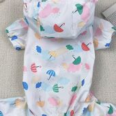 防水宠物雨衣四脚小中型犬泰迪比熊博美猫咪春夏适用