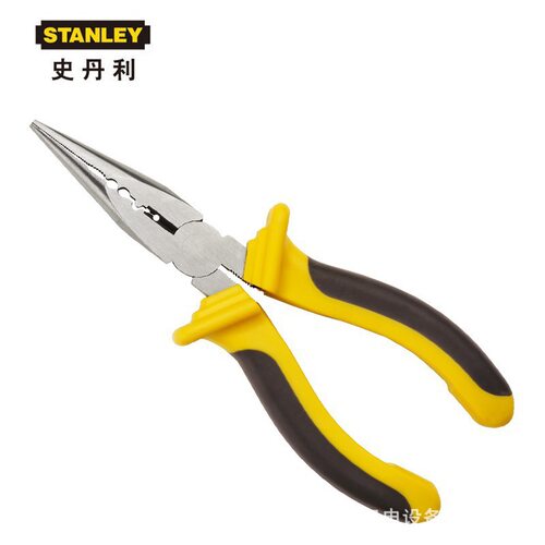 STANLEY/史丹利84-484-1-22压线钳剪线钳6寸重型两用尖嘴钳