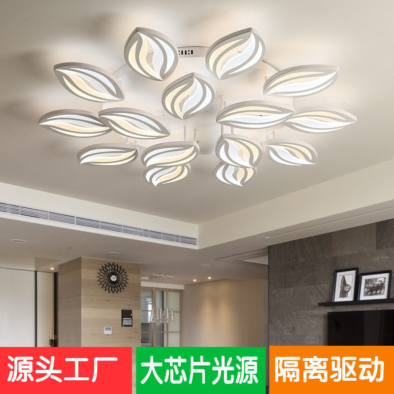 创意个性大气客厅灯 家用现代简约led吸顶灯温馨浪漫主卧室灯灯具