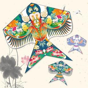 亚乐迪沙燕风筝潍坊国潮微风易飞儿童大人专用高档风筝