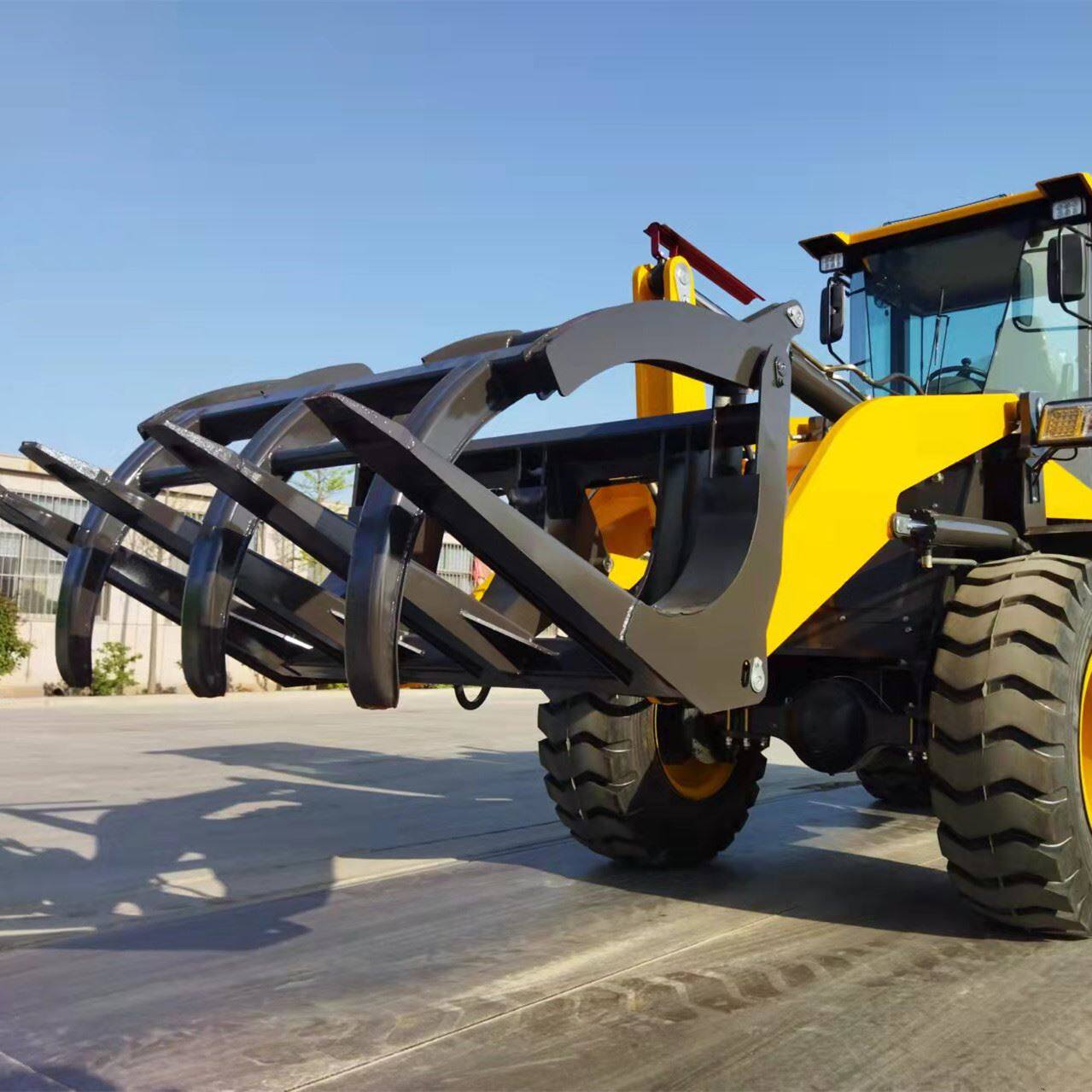 90型矮脚虎农用车 四驱小型20铲车 建筑工地全液压装载机