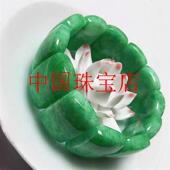 缅甸翡翠色干青铁龙生手排玉手链祖母绿转运手串满色满绿手牌饰品