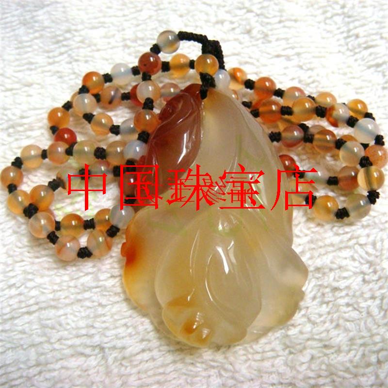 精品冰种俏色玉髓玛瑙花件吊坠毛衣链女款花开富贵玫瑰花玉坠送礼