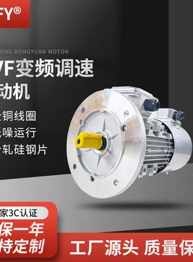 YVP/YVF3-100L1/L2-8极变频调速电机0.75/1.1W三相异步电动机