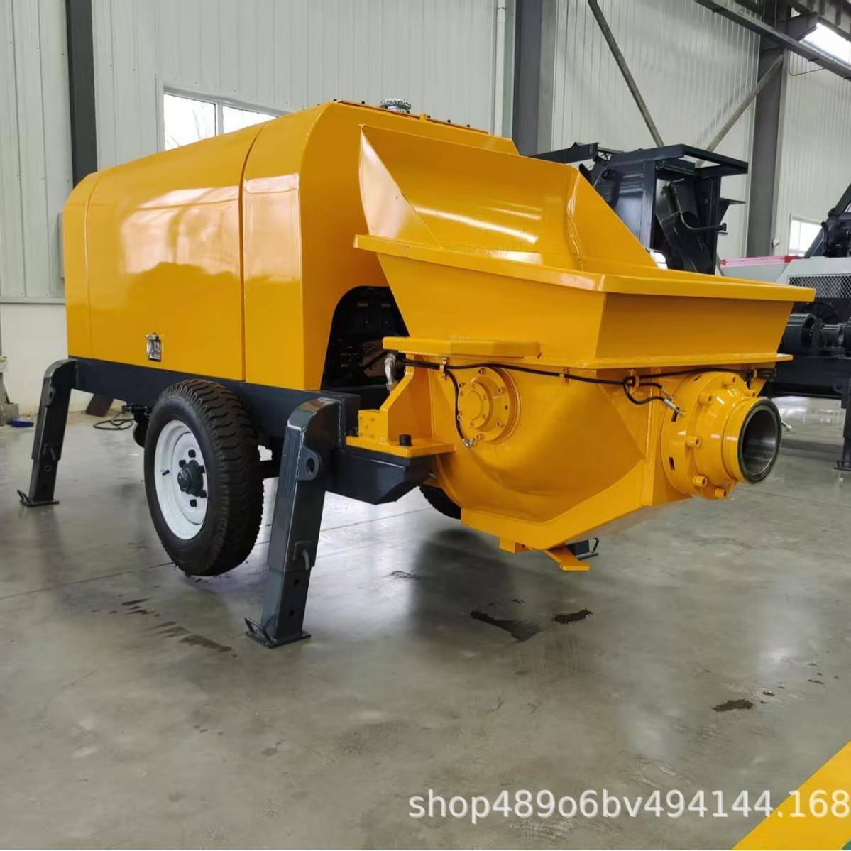 50型细石混凝土输送泵浇筑细石砼地泵青岛拖泵厂家