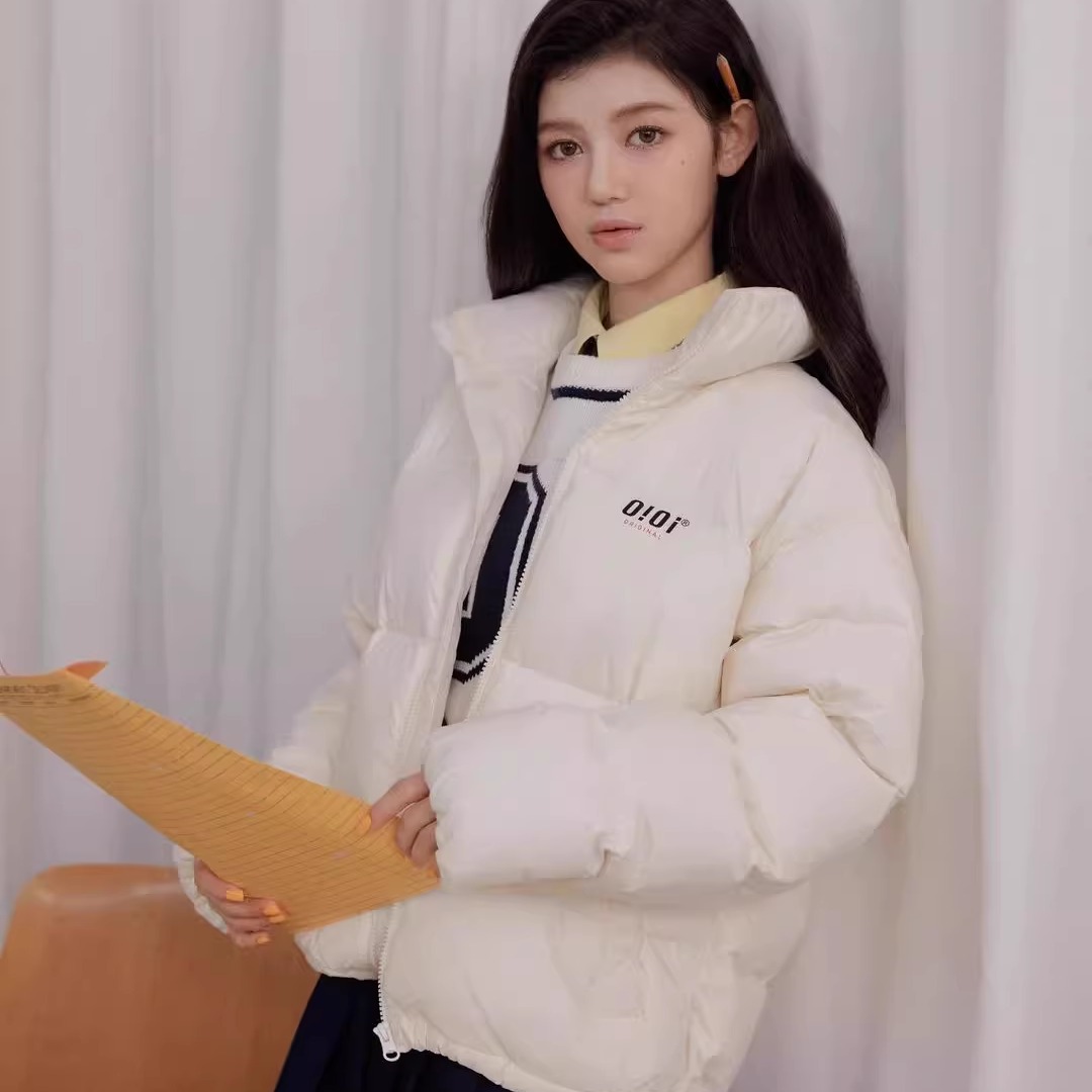 韩国正品oioi朴彩英白鸭绒羽绒服