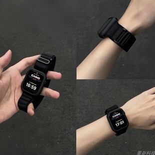 新款黑扣高山回环适用于苹果手表表带ApplewatchS11/10/9SEUltra3