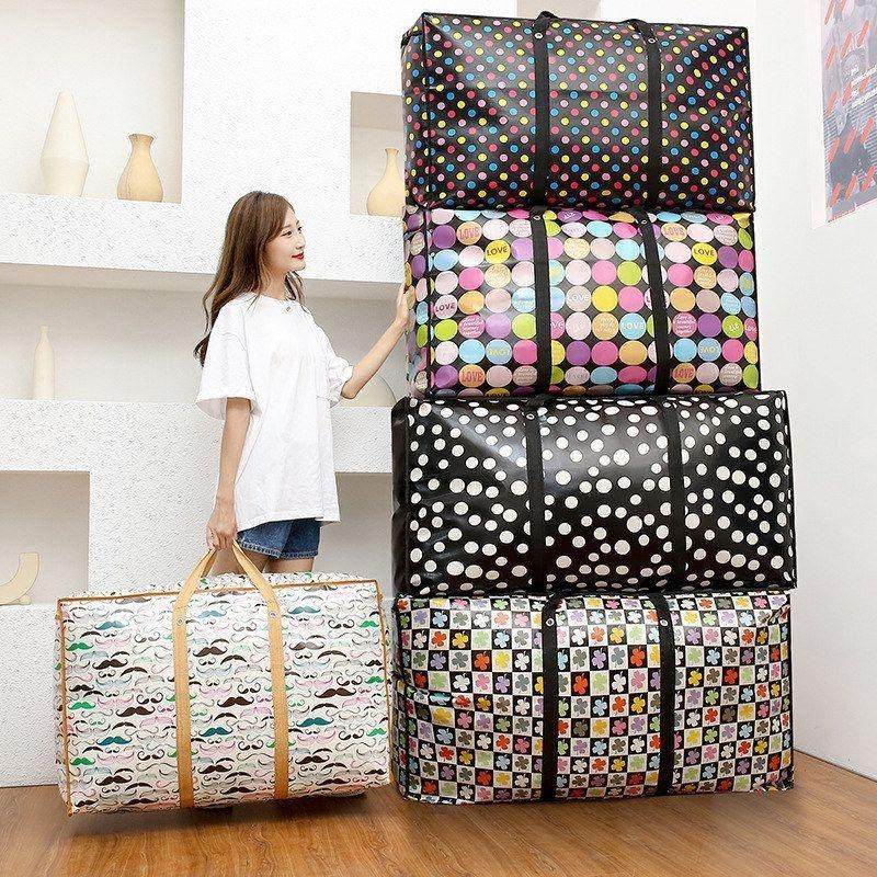 编织袋搬家袋大容量批发棉被收纳袋防水加厚打包袋子搬家行李袋