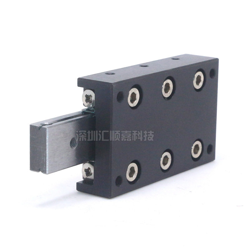 厂家直销交叉滚子导轨工作台50*30mm台面VRT2-50直线导轨位移滑台 - 实物图