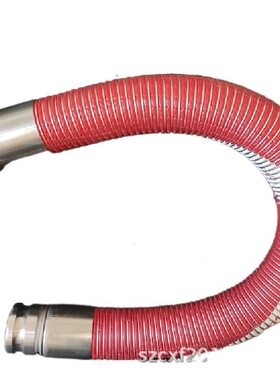 DN50输送化学品复合管  PP包覆钢丝复合软管 EGE耐轻腐复合软管