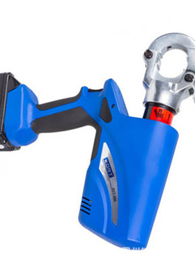 头部可360度旋转BC-705充电式吊弦液压钳斜拉线压接钳出力12T