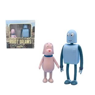 机器人之梦再见机器人小狗摆件手办周边立体公仔纪念品收藏礼物