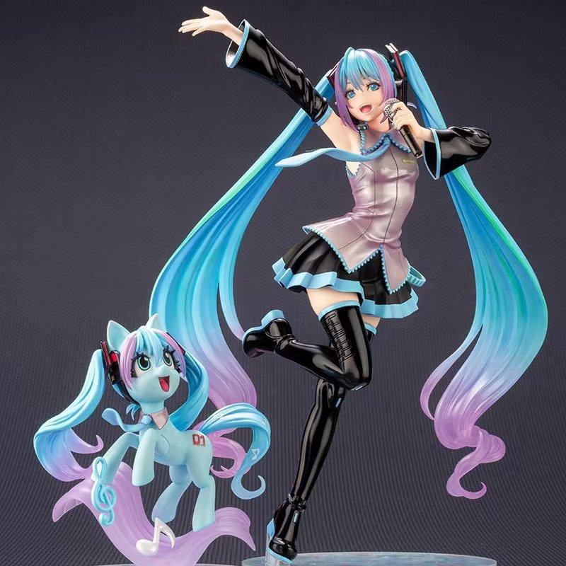 小马宝利周边彩虹初音余晖烁烁 紫悦露娜苹果嘉儿小蝶云宝手办
