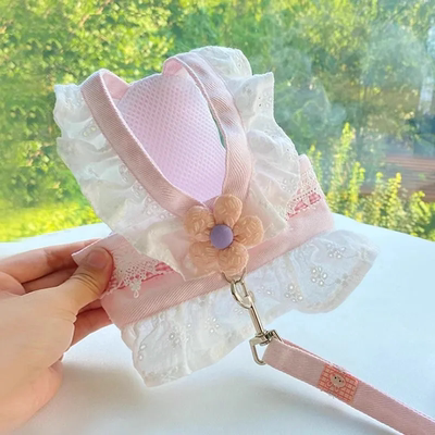 JK透气防挣脱猫咪牵引绳