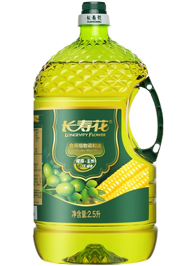 长寿花橄榄玉米调和油5L