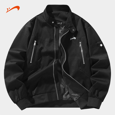 贵人鸟男士哈灵顿夹克情侣防风衣