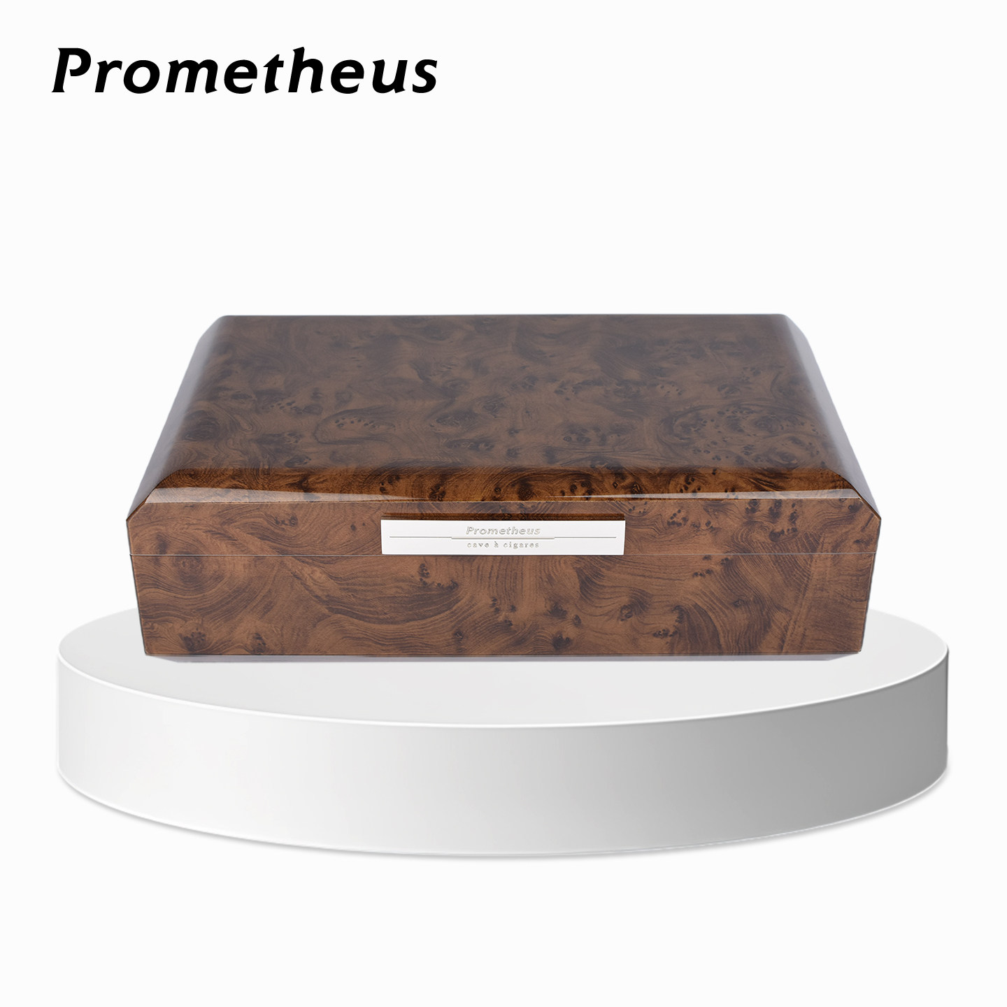 美国Prometheus普罗米修斯100支装雪茄保湿盒Octagon系列雪松木盒