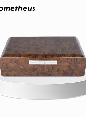 美国Prometheus普罗米修斯100支装雪茄保湿盒Octagon系列雪松木盒