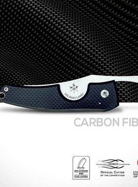 法国Les Fines Lames雪茄刀Carbon fiber碳纤维外壳 刀片可打磨