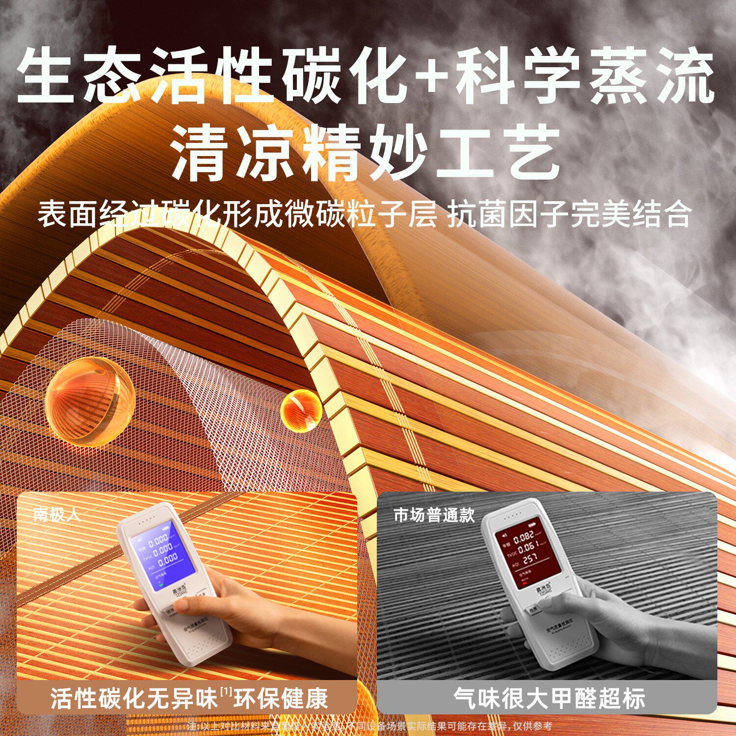 凉席竹席夏天2025新款夏季冰丝席草席家用可折叠双面席子单人床垫