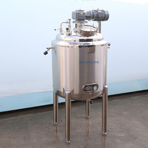 带搅拌器实验室小型酶解罐夹套电加热蛋白质不锈钢发酵罐1000L