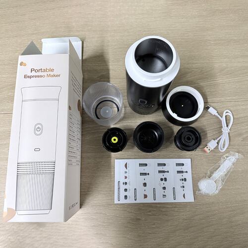 便携式胶囊咖啡机家用小型咖啡壶加热户电动外意式浓缩咖啡机
